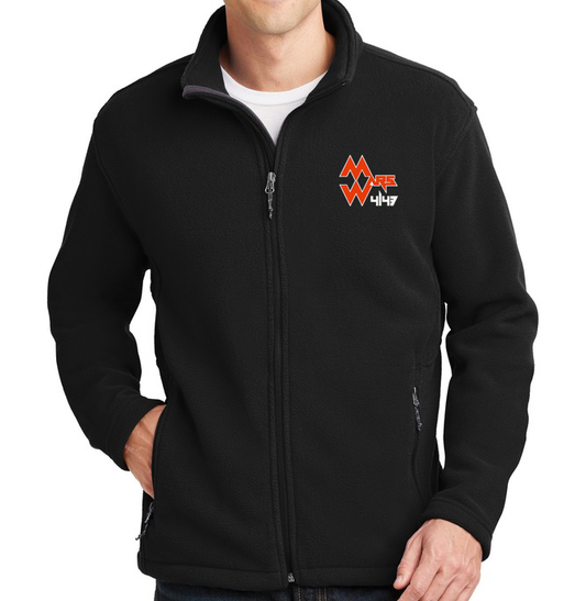 Team 4143 Full-Zip Black Fleece Jacket